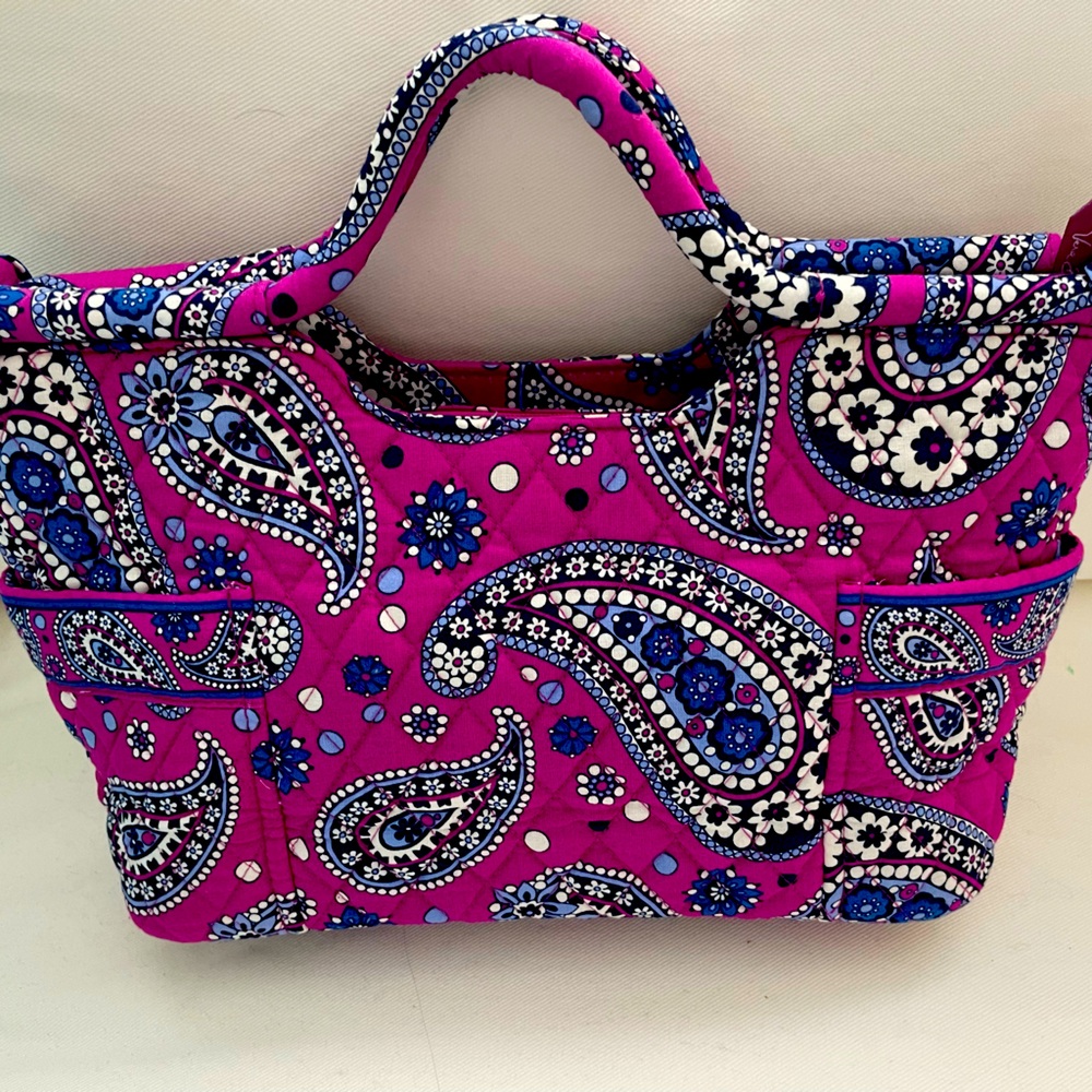 🌟Retired Vera Bradley NEW Gabby Boysenberry purple paisley. NWOT - Never used